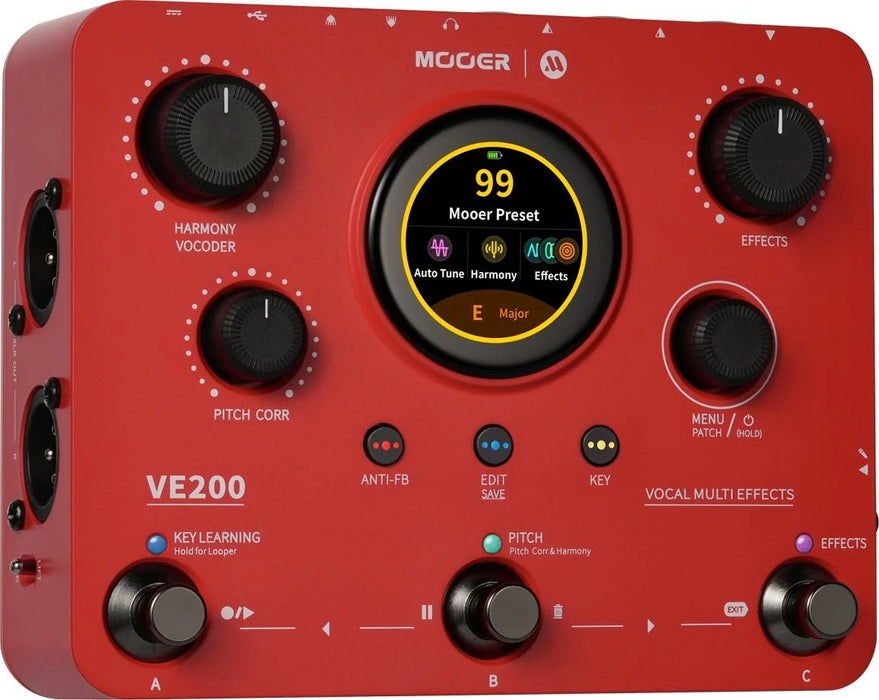 Mooer VE200 Vocal Multi Effector Pedal