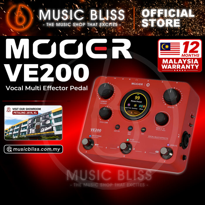 Mooer VE200 Vocal Multi Effector Pedal