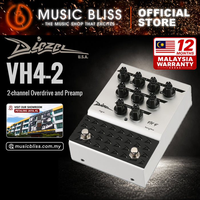 Diezel VH4-2 Pedal 2-channel Overdrive and Preamp