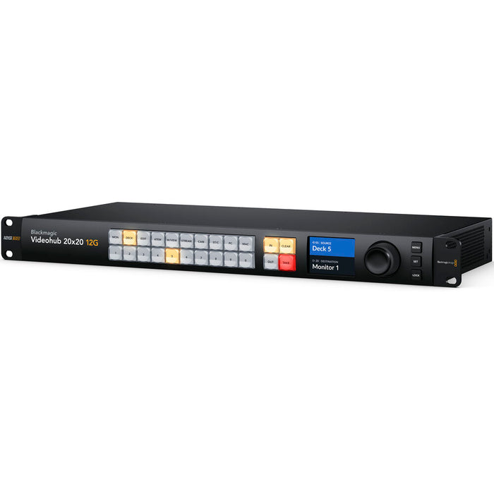 Blackmagic Design Videohub 20x20 12G Video Router