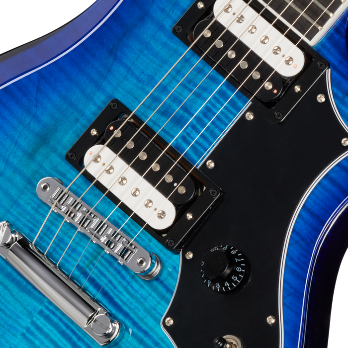 GIBSON VICTORY FIGURED TOP ELECTRIC GUITAR - COBALT BURST