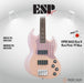 ESP Original VIPER BASS Rimi II - Rimi Pink/ FF Blue [MIJ - Made in Japan] - Music Bliss Malaysia