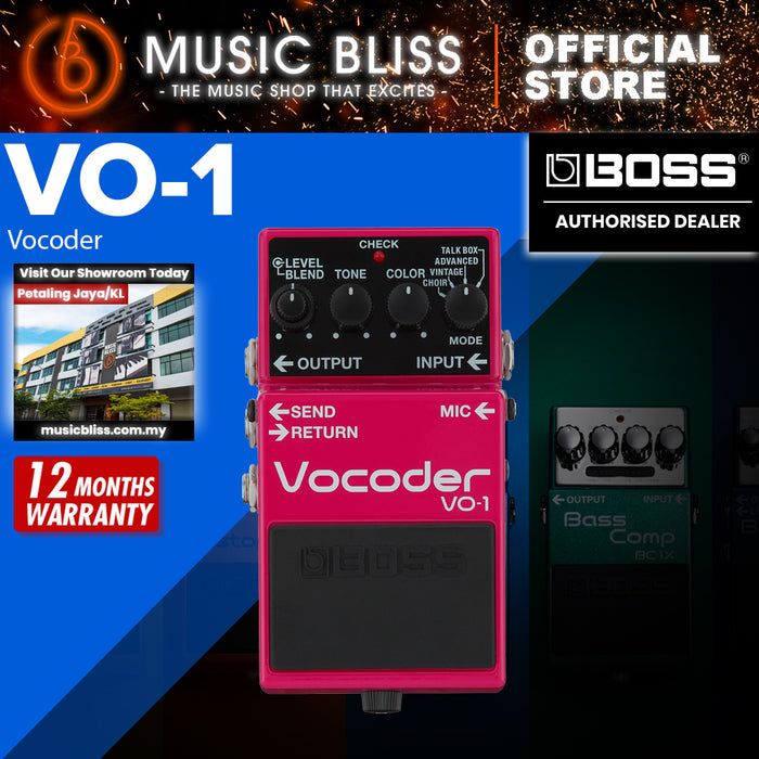 Boss VO-1 Vocoder Guitar Effects Pedal