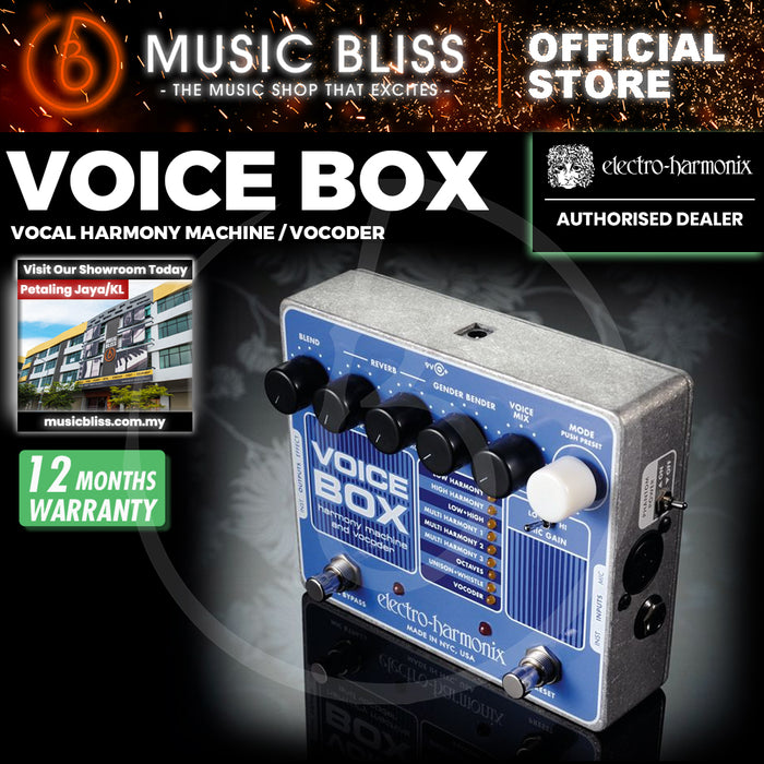 Electro Harmonix Voice Box Harmony Machine/Vocoder Pedal