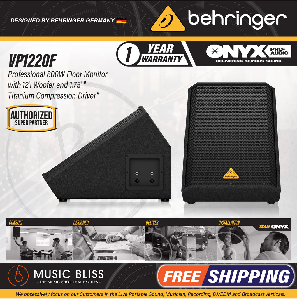 BEHRINGER EUROLIVE VS1220Fフロアモニター VS1220F EUROLIVE - 製品