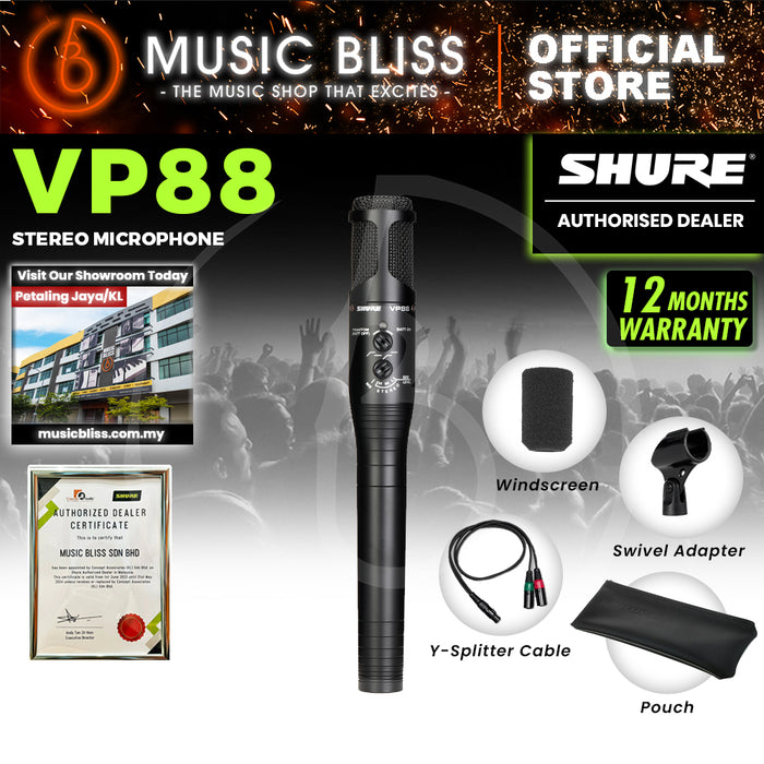 Shure VP88 Stereo Condenser Microphone