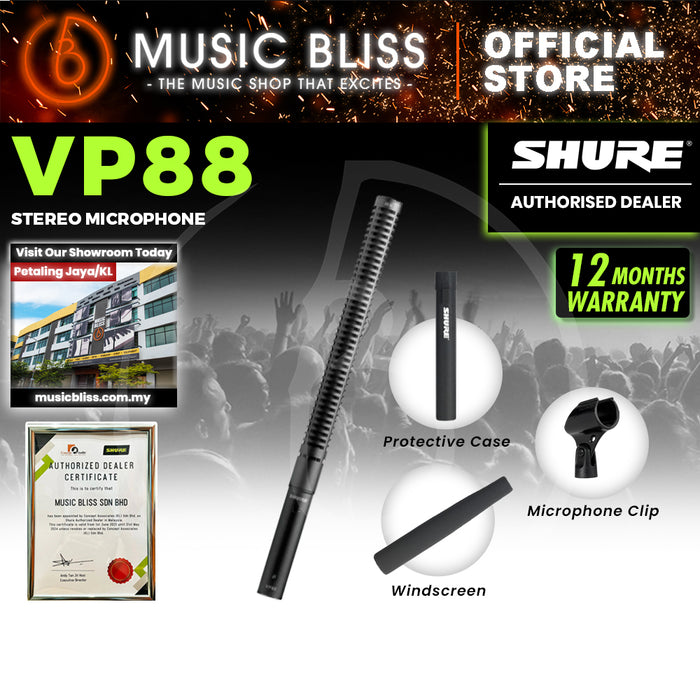 Shure VP89M Shotgun Condenser Microphone - Medium