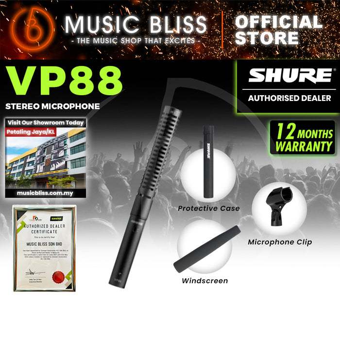 Shure VP89S Modular Short Shotgun Microphone