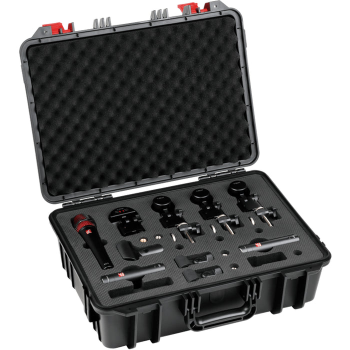 sE Electronics V Pack Arena Drum Microphone Package - Black