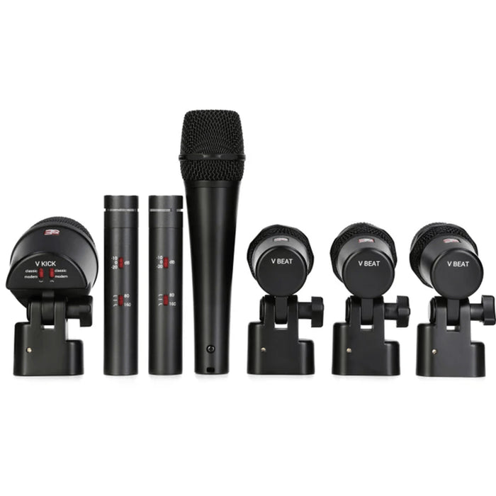 sE Electronics V Pack Arena Drum Microphone Package - Black