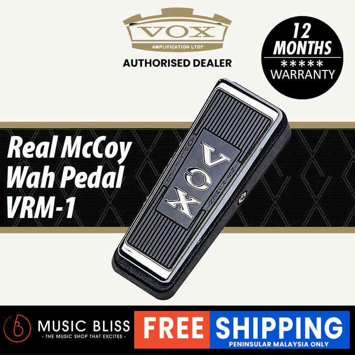 Vox The Real McCoy VRM-1 Wah Pedal - Music Bliss Malaysia