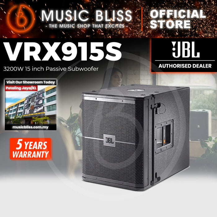 JBL VRX915S 3200W 15 inch Passive Subwoofer