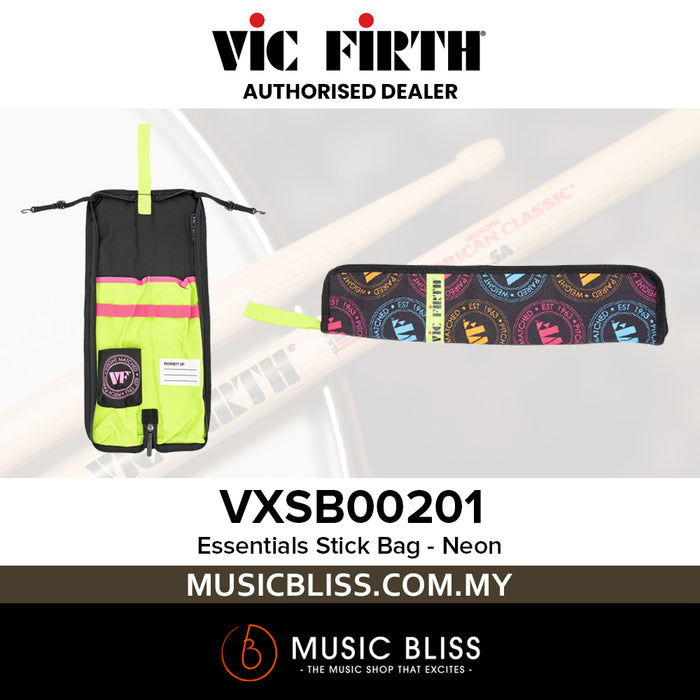 Vic Firth Essentials Stick Bag - Neon