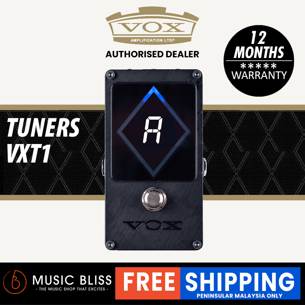 Vox VXT-1 Strobe Pedal Tuner (VXT1)