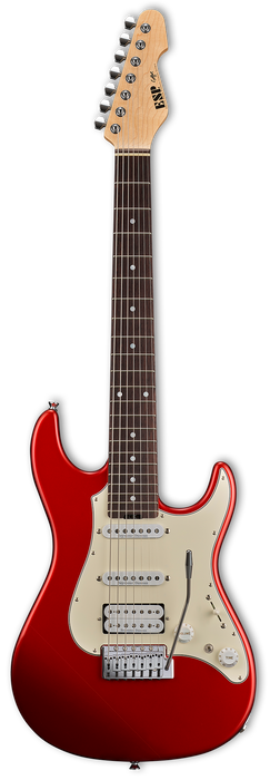 ESP Original SNAPPER-7-AL/M - Vintage Candy Apple Red [MIJ - Made in Japan] - Music Bliss Malaysia