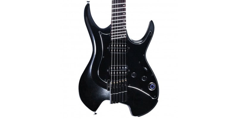 GTRS Wing W800 Intelligent Headless Electric Guitar with Built-In Effects - Pearl Black - Music Bliss Malaysia