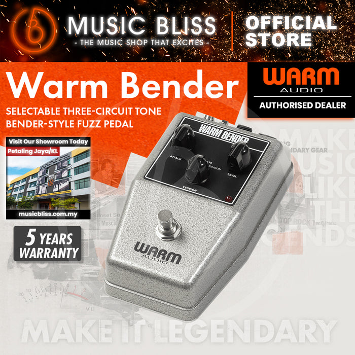 Warm Audio Warm Bender Fuzz - Tone Bender Style Fuzz Pedal