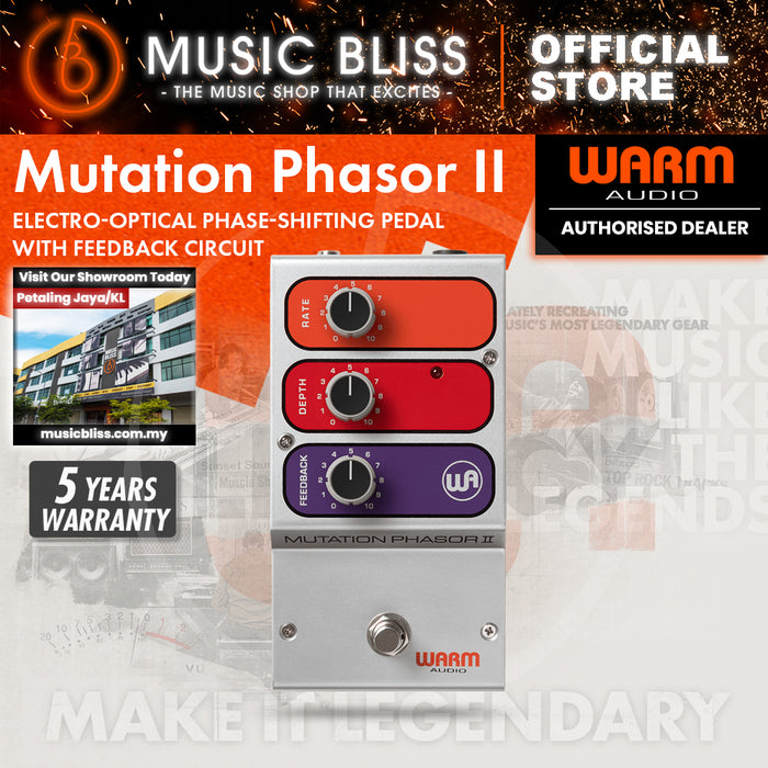 Warm Audio MUTATION PHASOR II Phaser Effect Pedal