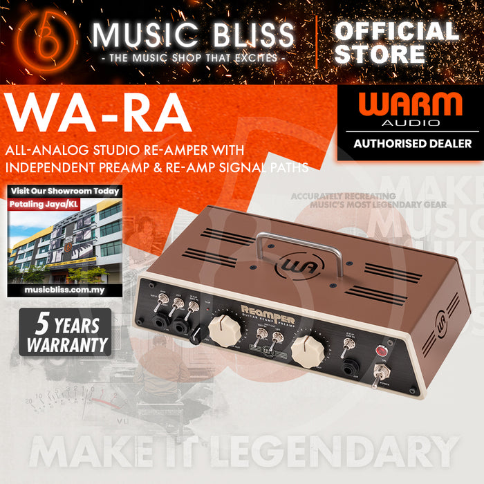 Warm Audio All-Analog Studio Re-Amper With Independent Preamp & Re-Amp Signal Paths