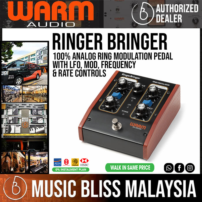 Warm Audio Ringer Bringer Ring Modulation Pedal - Music Bliss Malaysia