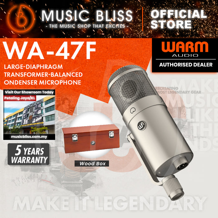Warm Audio WA-47F Large-diaphragm FET Condenser Microphone