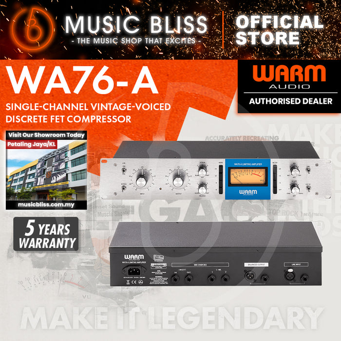 Warm Audio WA76-A Vintage-voiced Discrete FET Compressor
