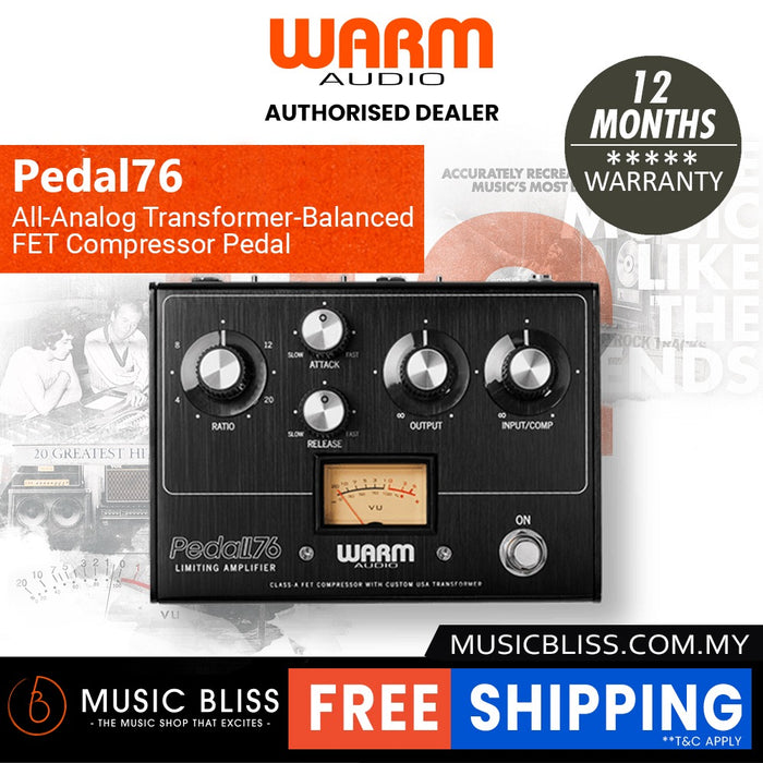 Warm Audio Pedal76 Analog FET Compressor Pedal