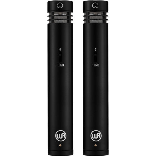 Warm Audio WA-84 Small Diaphragm Condenser Microphone Stereo Pair - Black