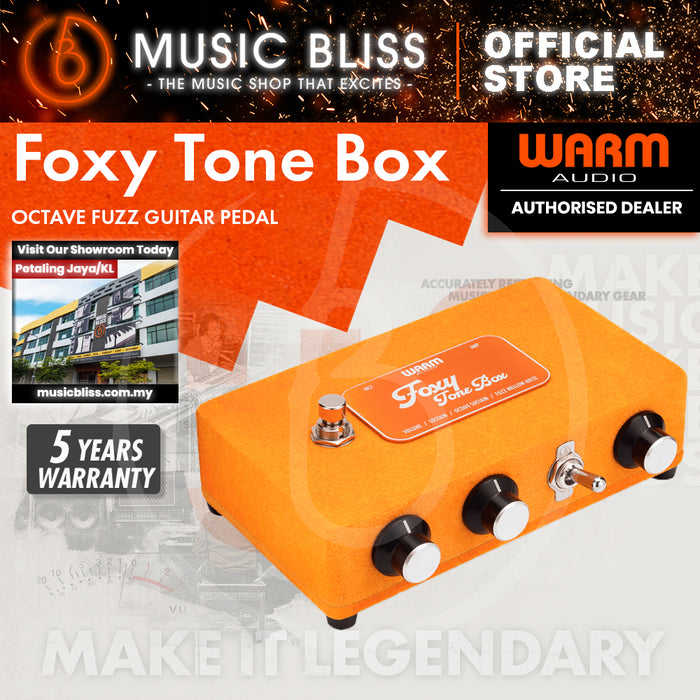 Warm Audio Foxy Tone Box Fuzz Pedal