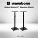 Wavebone Grand Gemini Monitor Stand with Wood Top - Music Bliss Malaysia