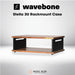 Wavebone Stella 3U Rackmount Case with Wood Top - Music Bliss Malaysia