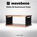 Wavebone Stella 4U Rackmount Case with Wood Top - Music Bliss Malaysia