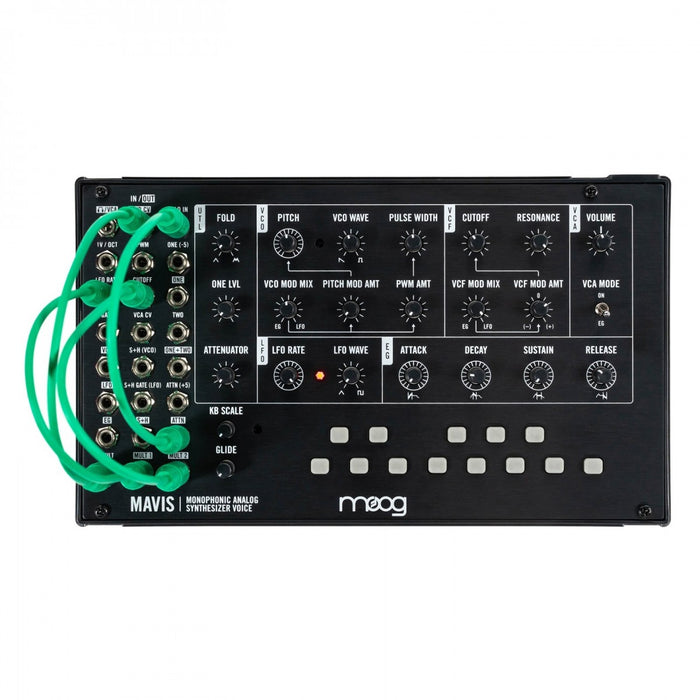 Moog Mavis Semi-modular Analog Synthesizer Kit and Eurorack Module - 44HP