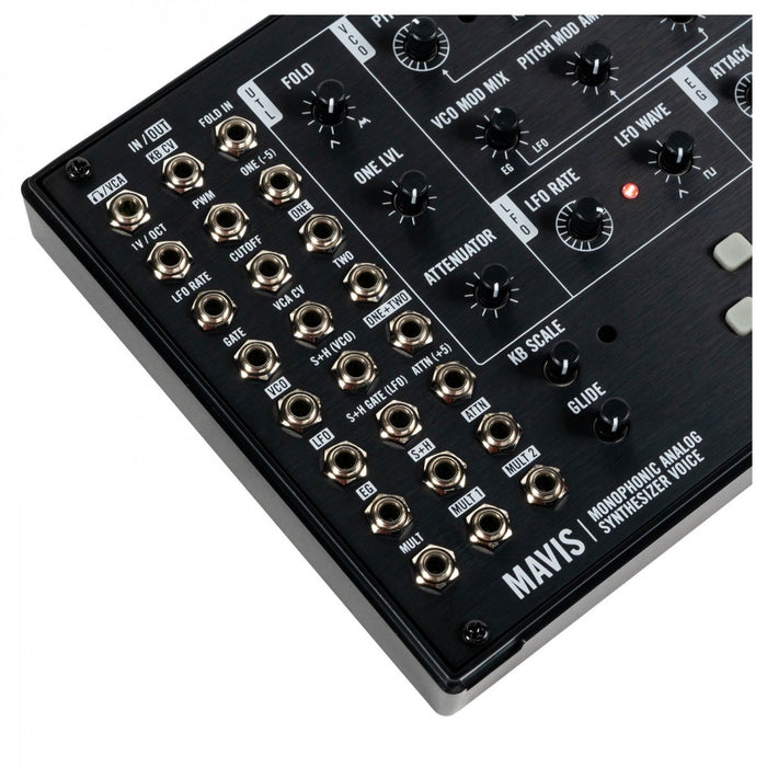 Moog Mavis Semi-modular Analog Synthesizer Kit and Eurorack Module - 44HP