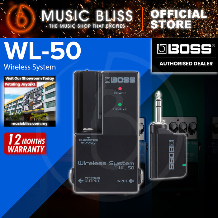Boss WL-50 Guitar Wireless System