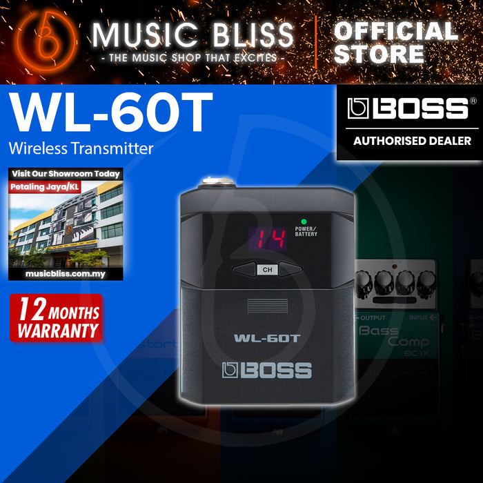 Boss WL-60T Wireless Transmitter for Guitar