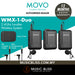 Movo WMX-1-DUO 2.4GHz Dual Wireless Lavalier Microphone System, Compatible with DSLR Cameras, Camcorders, iPhone, Android Smartphones, and Tablets, 200ft Audio Range, Great for Teaching Tutorials - Music Bliss Malaysia