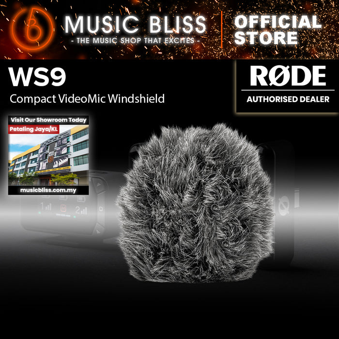 Rode WS9 Deluxe Windshield for Rode VideoMicro & VideoMic Me-L
