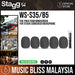 Stagg WS-S35/B5 Foam Windscreen for Microphone (5pcs) - Music Bliss Malaysia