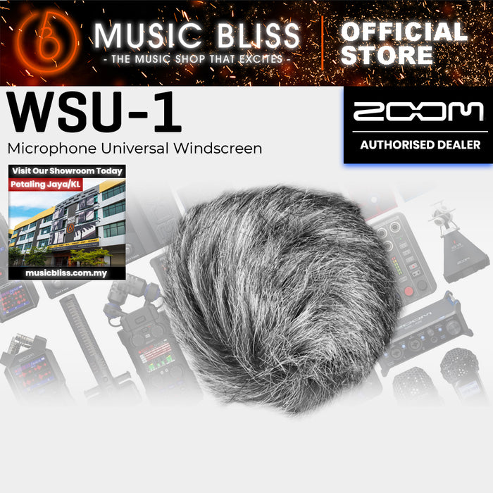 Zoom WSU-1 Microphone Universal Windscreen
