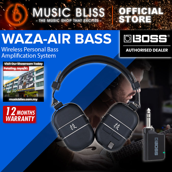 Boss Waza-Air Bass Guitar Wireless Headphone Amp