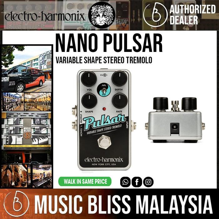 Stereo tremolo pedal outlet