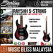 Sterling By Music Man StingRay RAY5HH Electric Bass Guitar - Ruby Red Burst Satin - Music Bliss Malaysia