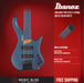 Ibanez Standard EHB1005F Fretless 5-string Bass Guitar - Arctic Ocean Matte - Music Bliss Malaysia