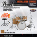 Pearl Decade Maple 5-Piece Drum Set with Hardware, Drumstick and Throne - 22" Kick - Pale Amber Gloss - Music Bliss Malaysia