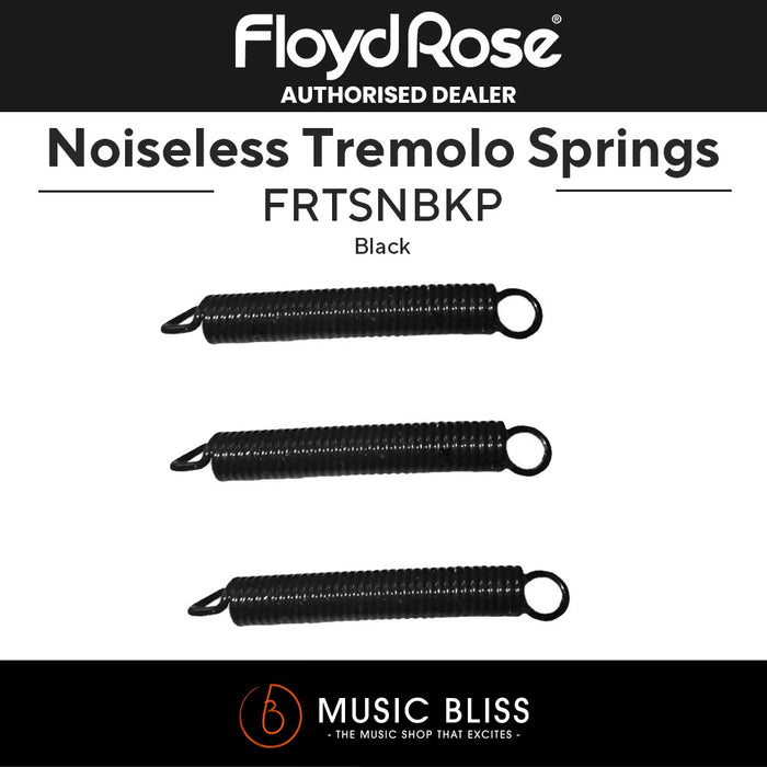 Floyd Rose FRTSNBKP Noiseless Tremolo Springs - Black (set of 3) - Music Bliss Malaysia