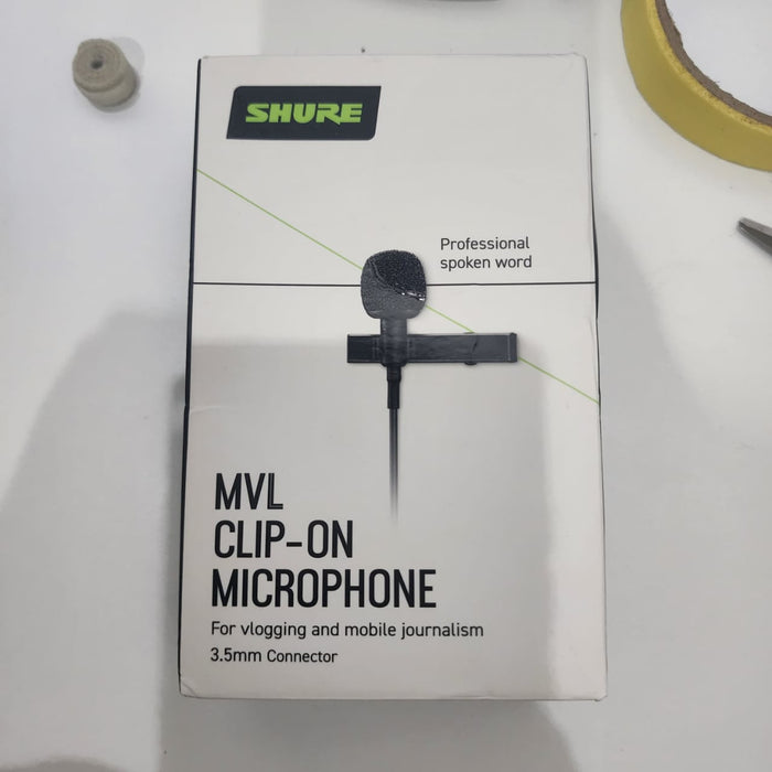 B STOCK (BS-238) Shure MVL Mobile Lavalier Microphone