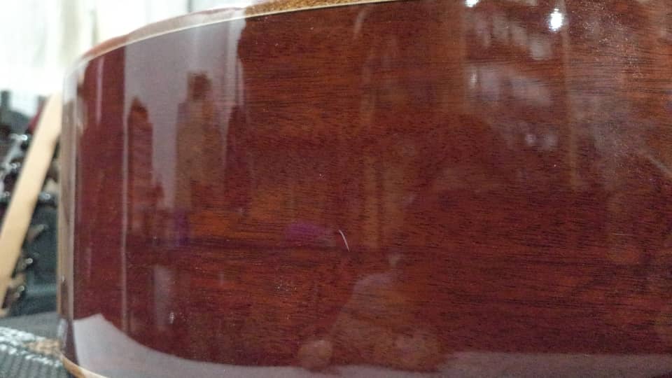 B STOCK (BS-269) Yamaha FG850 Solid Mahogany Top Acoustic Guitar