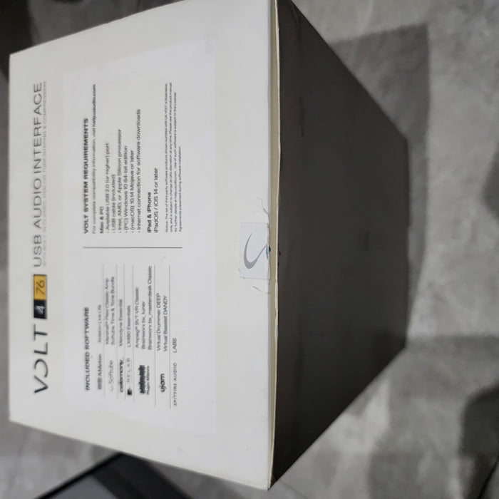 B STOCK (BS-354) Universal Audio Volt 476 USB-C Audio Interface