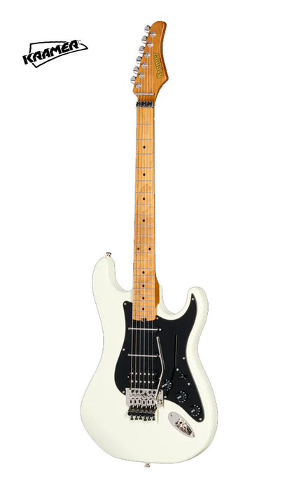 Kramer Pacer Deluxe Electric Guitar with Premium Bag - Classic White